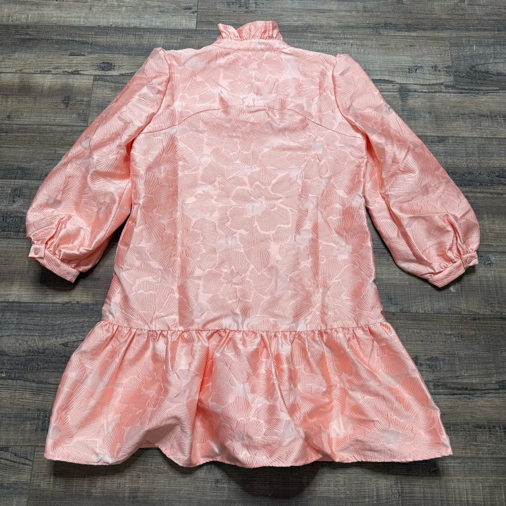 Tuckerneck Bellini Fli Coupe Palmerston Drop Waist Peachy Pink Dress - Picture 6 of 12